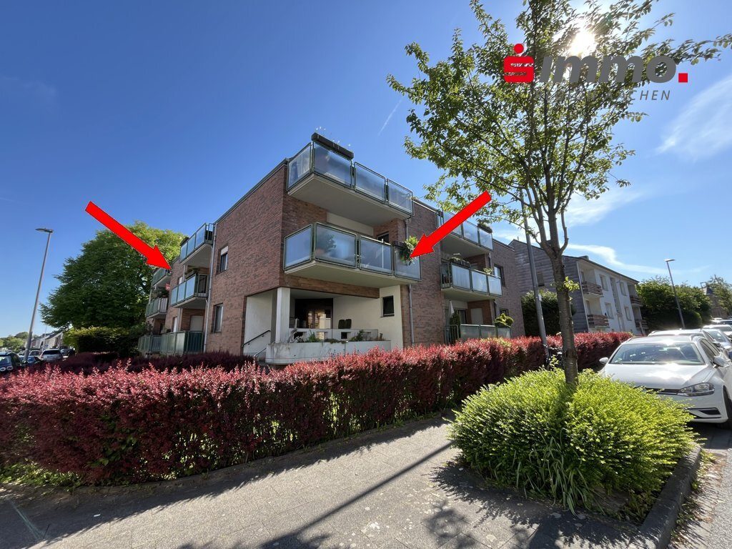 Immobilienangebot - Aachen - Wohnen - Attraktive 3-Zimmerwohnung mit zwei Balkonen und Stellplatz