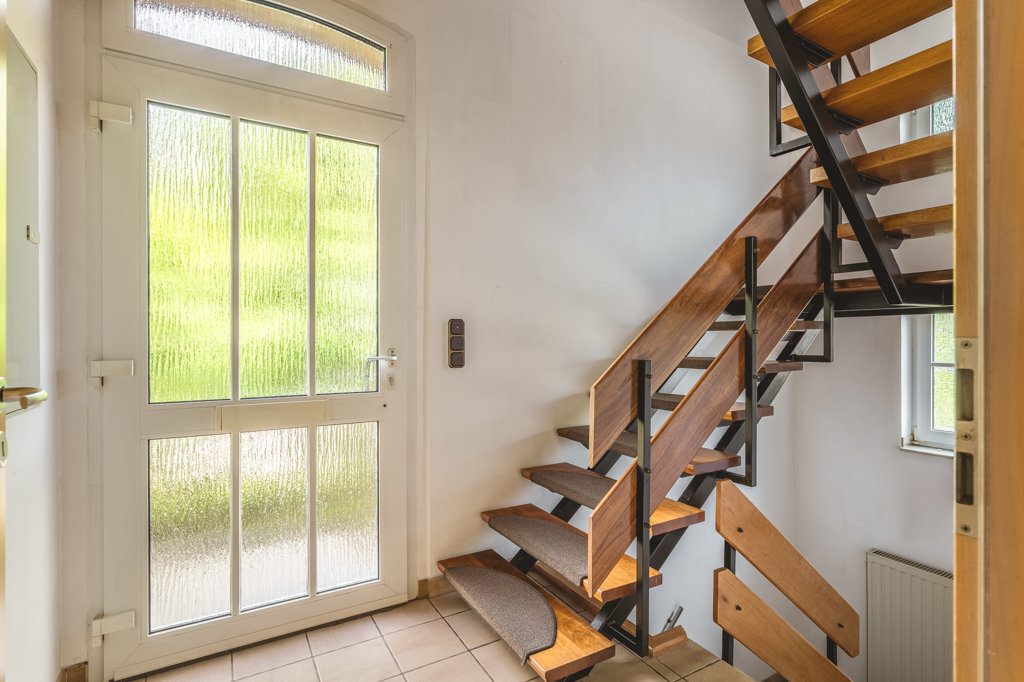 Immobilienangebot - Würselen - Wohnen - Historische Doppelhaushälfte mit Garage und Sonnenterrasse