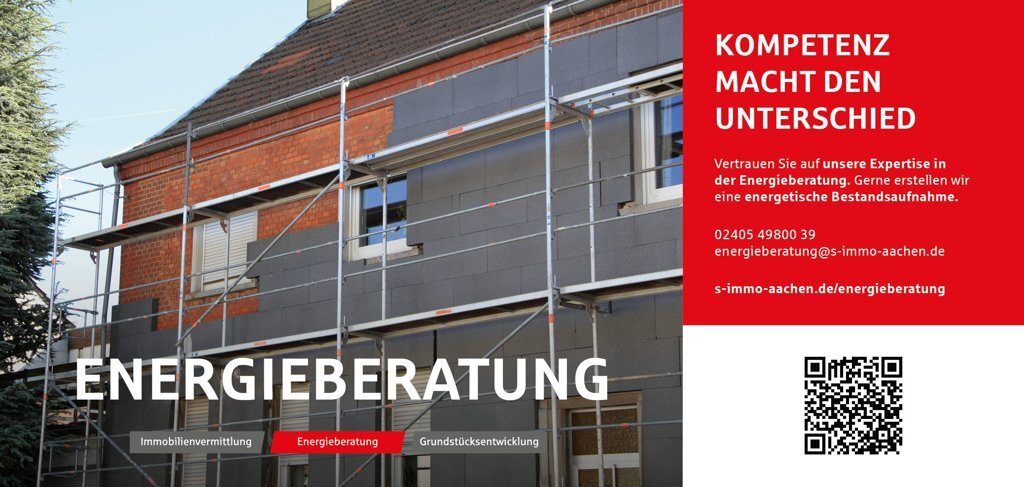 Immobilienangebot - Simmerath - Wohnen - Teilmodernisierte Doppelhaushälfte mit Garten und Garage