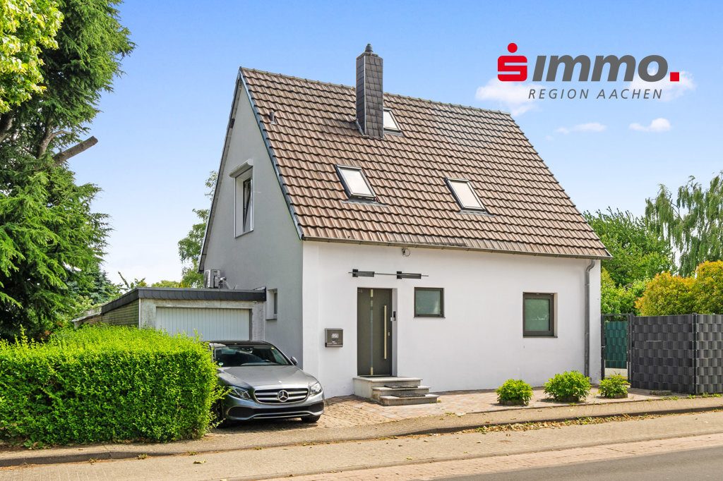 Immobilienangebot - Alsdorf - Wohnen - Top-Saniertes Einfamilienhaus mit großem Wintergarten und Garage