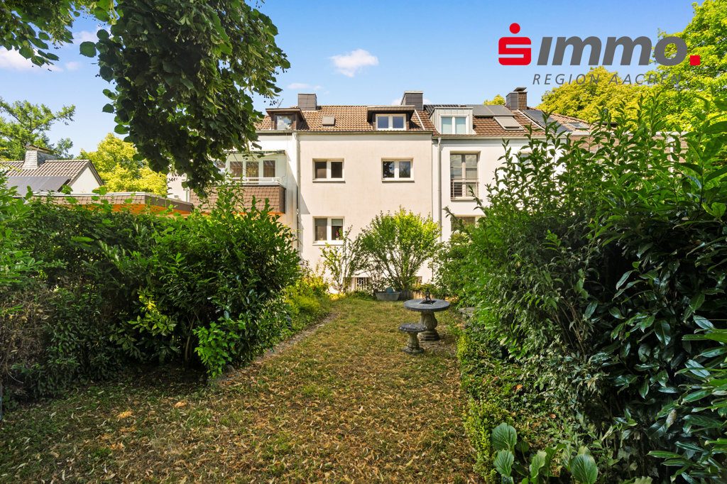 Immobilienangebot - Aachen - Wohnen - Modernisiertes Einfamilienhaus
mit sonnigem Garten im Südviertel!