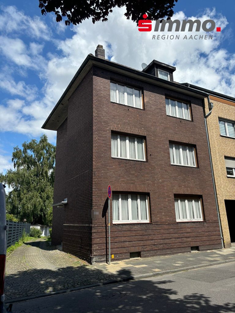 Immobilienangebot - Alsdorf - Wohnen - Modernisierungsbedürftiges Mehrgenerationenhaus mit außergewöhnlichem, innerstädtischen Grundstück