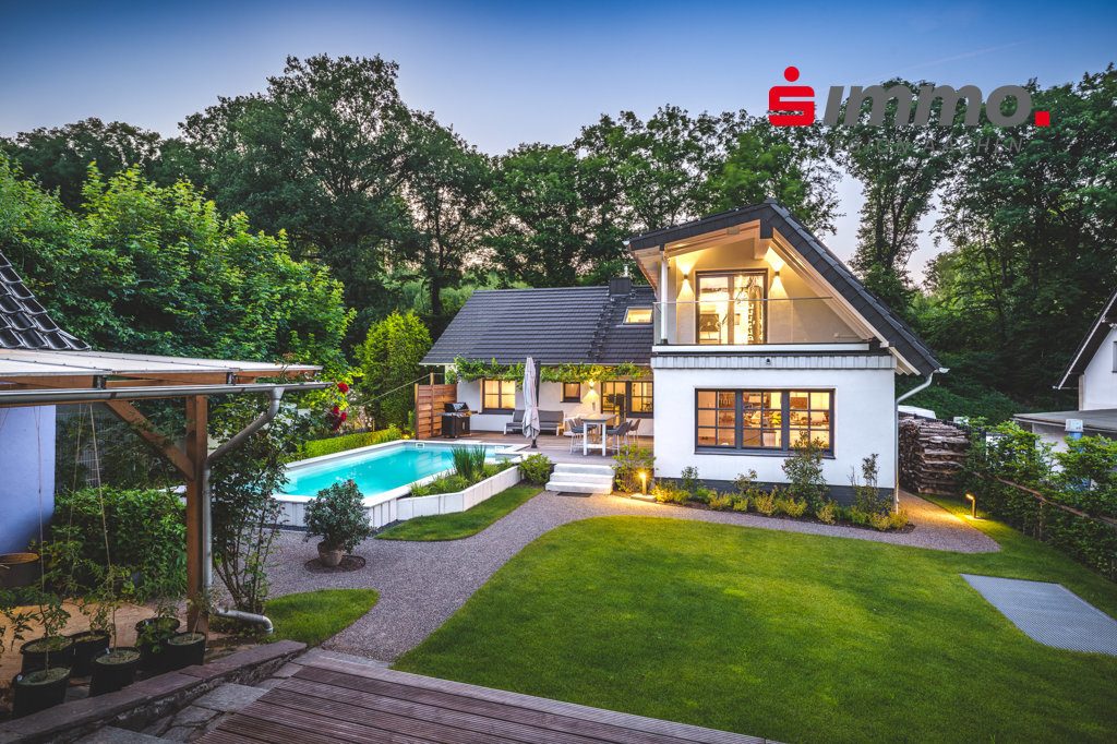 Immobilienangebot - Stolberg - Wohnen - Frei stehendes, komplett modernisiertes EFH in idyllischer Lage