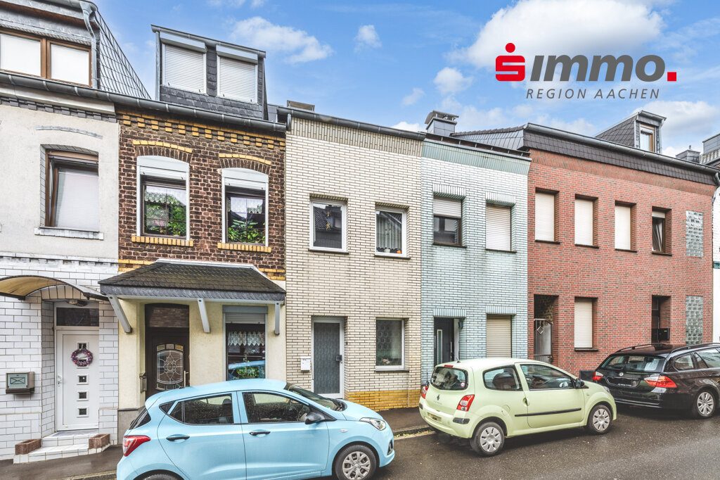 Immobilienangebot - Eschweiler - Wohnen - Kleines Einfamilienhaus mit Garten