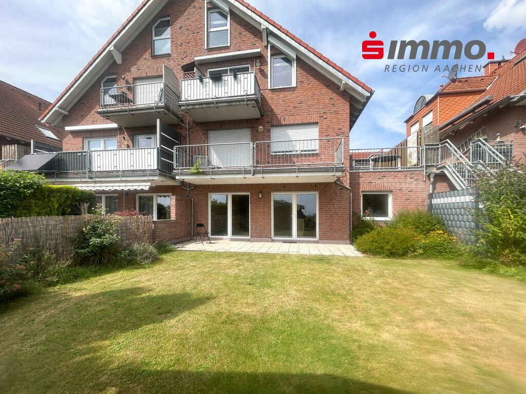 Immobilienangebot - Langerwehe - Wohnen - Eigentumswohnung mit Garten und Stellplatz in absolut ruhiger Wohnlage