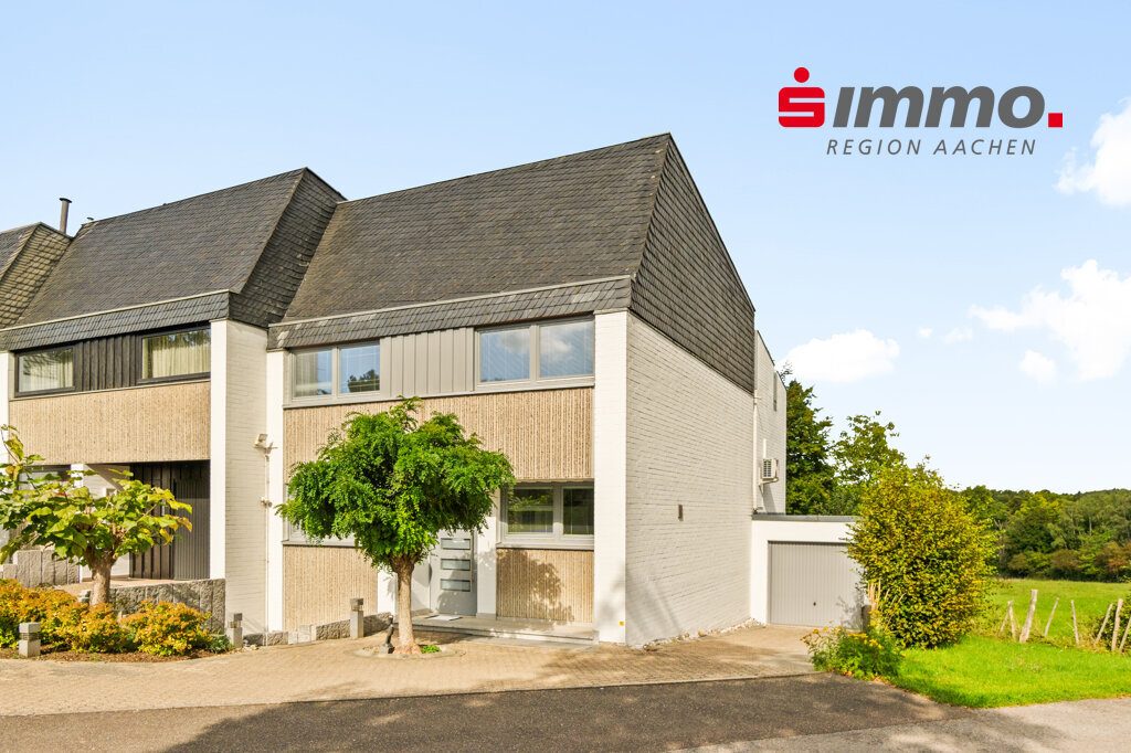 Immobilienangebot - Stolberg - Wohnen - Architektonisch ansprechendes Einfamilienhaus - naturnahes und ruhiges Umfeld