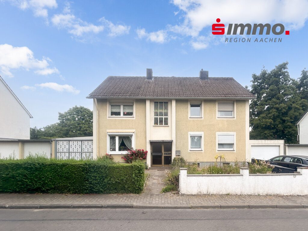 Immobilienangebot - Alsdorf - Wohnen - Gepflegte 4-Zimmer-Wohnung mit 2 Garagen