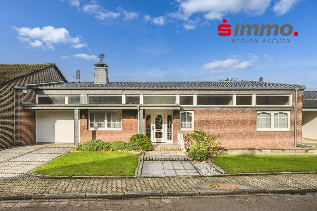 Immobilienangebot - Würselen - Wohnen - Broichweiden!
Großzügig zugeschnittener Bungalow mit flexibler Raumaufteilung  in bester Wohnlage