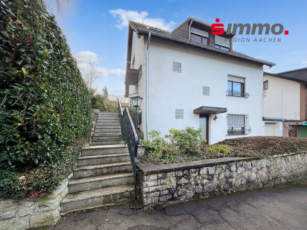 Immobilienangebot - Stolberg - Wohnen - Einfamilienhaus mit viel Platz und vielseitigen Nutzungsmöglichkeiten in Stolberg-Vicht