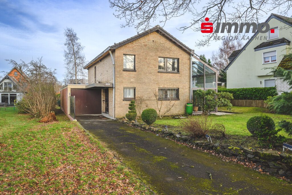 Immobilienangebot - Roetgen - Wohnen - Freistehendes Einfamilienhaus mit Garage in ruhiger, zentrumsnaher Lage