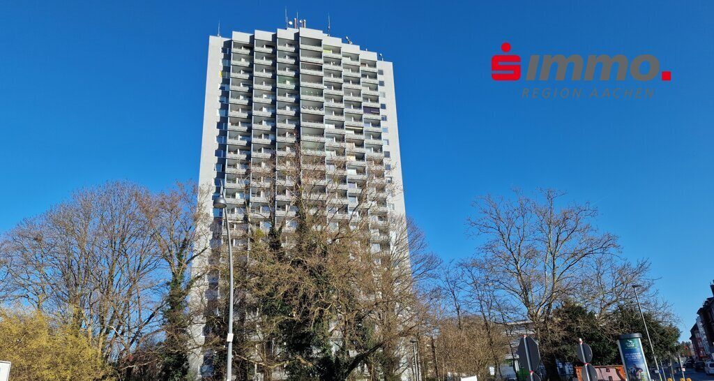 Immobilienangebot - Aachen - Wohnen - Solide vermietete Eigentumswohnung mit Balkon und Fernblick
am Tor zur Aachener Innenstadt