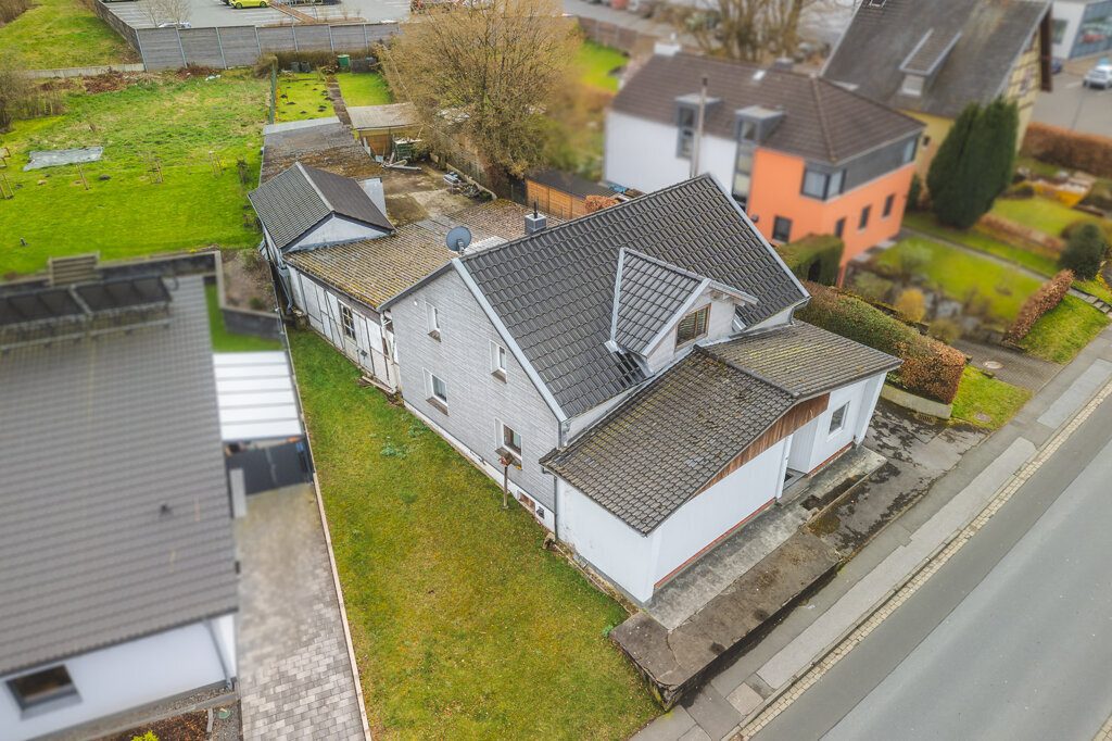 Gesamtansicht 1 Immobilienangebot - Roetgen - Grundstücke - Großes Baugrundstück für ein Ein‑/oder Mehrfamilienhaus mit Altbestand in zentraler Lage
