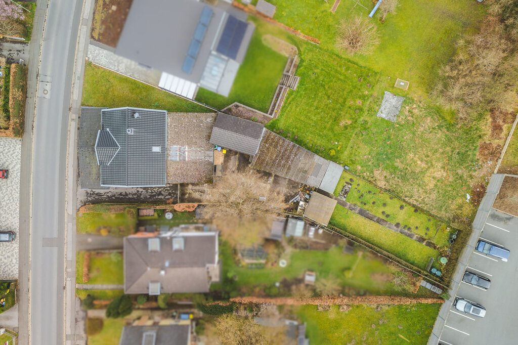 Luftbild Immobilienangebot - Roetgen - Grundstücke - Großes Baugrundstück für ein Ein‑/oder Mehrfamilienhaus mit Altbestand in zentraler Lage