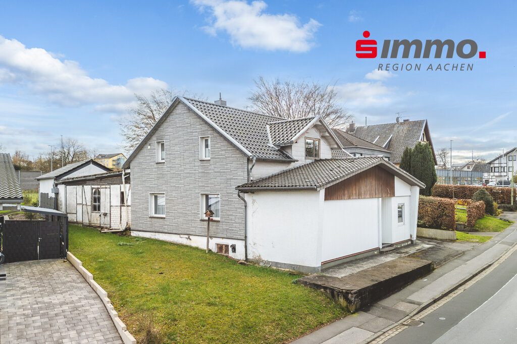 Immobilienangebot - Roetgen - Grundstücke - Großes Baugrundstück für ein Ein‑/oder Mehrfamilienhaus mit Altbestand in zentraler Lage