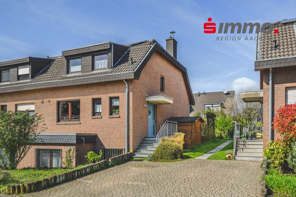 Immobilienangebot - Herzogenrath - Wohnen - Gepflegte Doppelhaushälfte in bevorzugter Wohnlage am Rande der Innenstadt