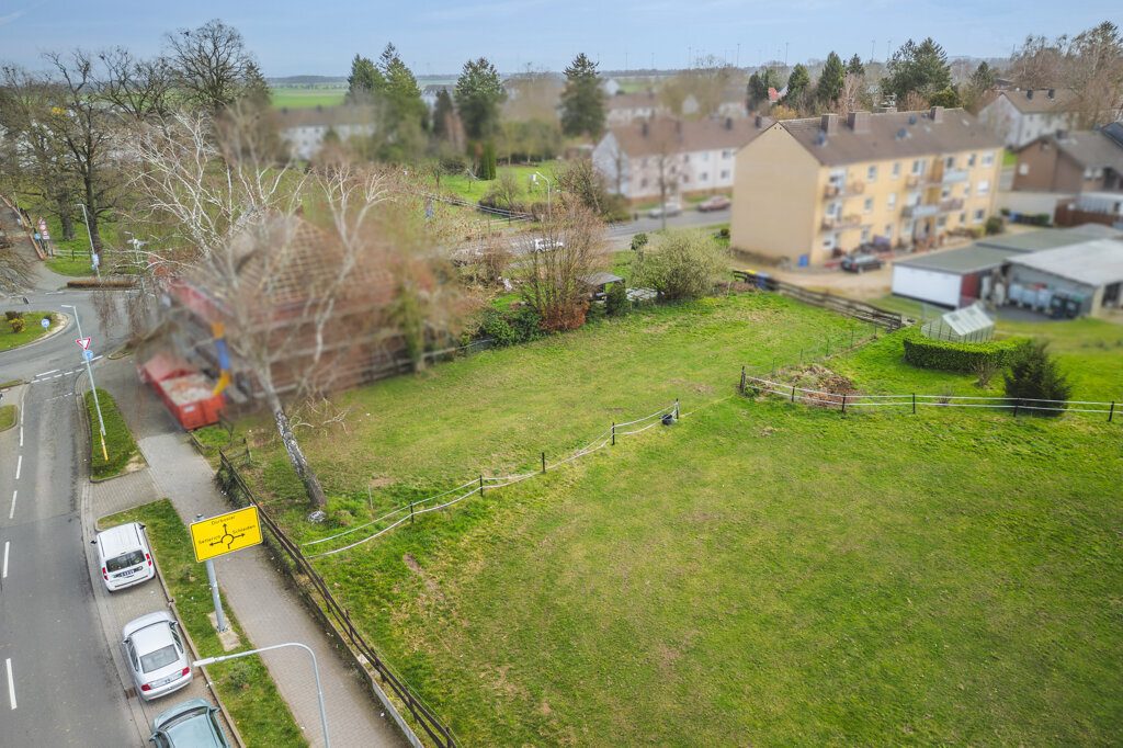 Drohnenaufnahme Immobilienangebot - Aldenhoven - Grundstücke - Attraktives Baugrundstück mit vielseitigen Bebauungsmöglichkeiten in gefragter und ruhiger Lage!