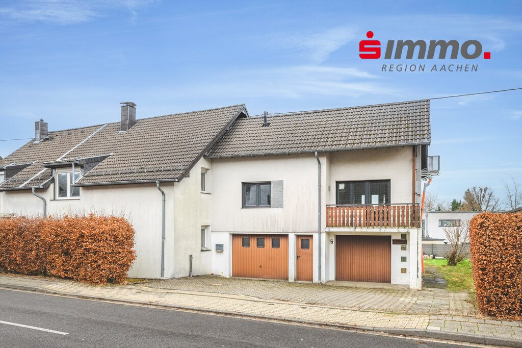 Immobilienangebot - Simmerath - Wohnen - Neubau trifft Bestand: Zweifamilienhaus mit aktueller Energietechnik in Simmerath-Lammersdorf