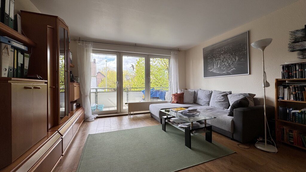 Immobilienangebot - Aachen - Wohnen - Langjährig vermietete 2-Zimmer-Wohnung
mit Balkon und Tiefgaragenstellplatz in sehr ruhiger Lage