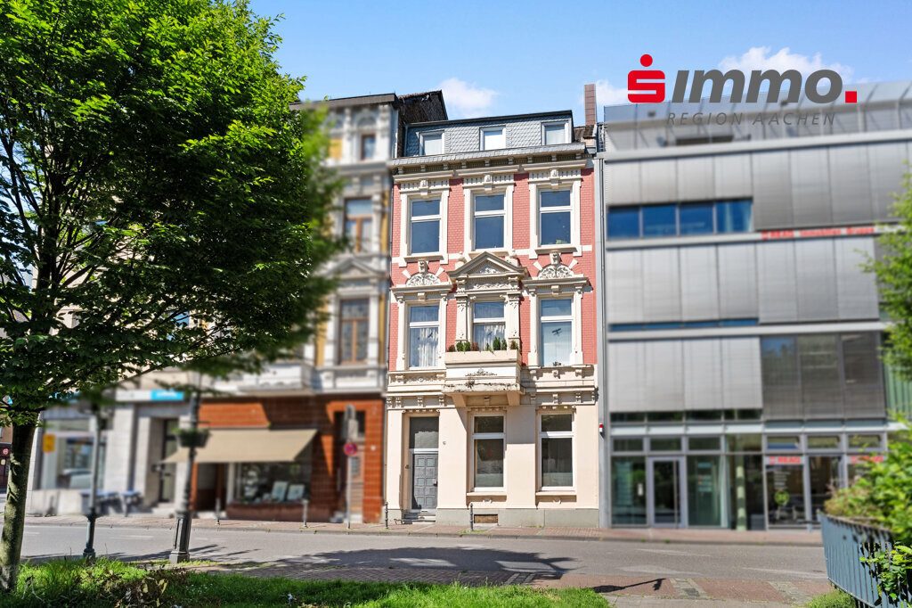 Immobilienangebot - Aachen - Renditehäuser - Hermann-Heusch-Platz!
Denkmalgeschütztes Dreifensterhaus im Herzen der Kaiserstadt