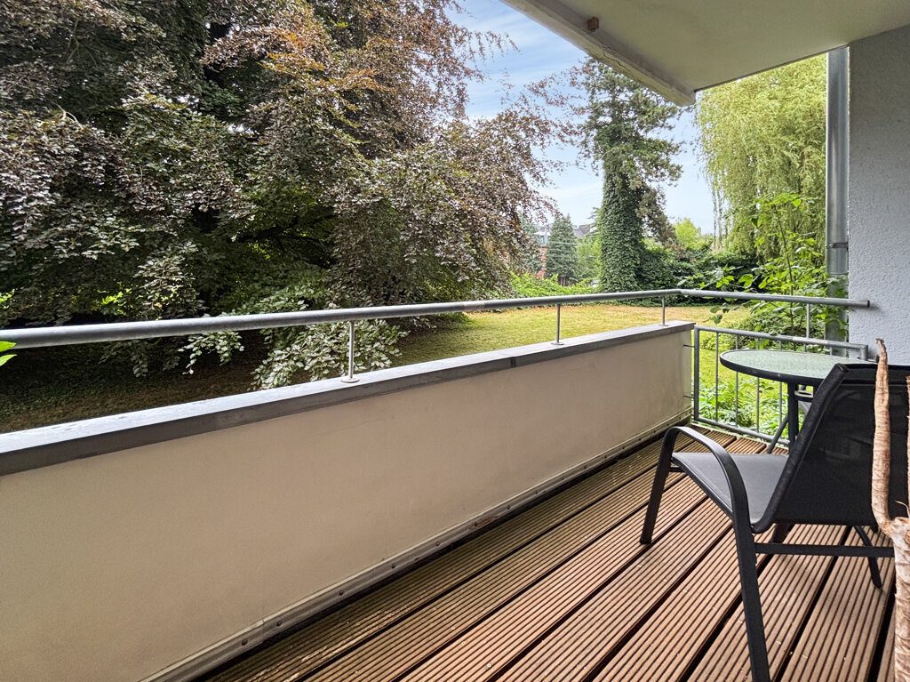Immobilienangebot - Aachen - Wohnen - Sanierte 1-Zimmerwohnung mit Balkon zwischen Aachen-Burtscheid und Hangeweiher