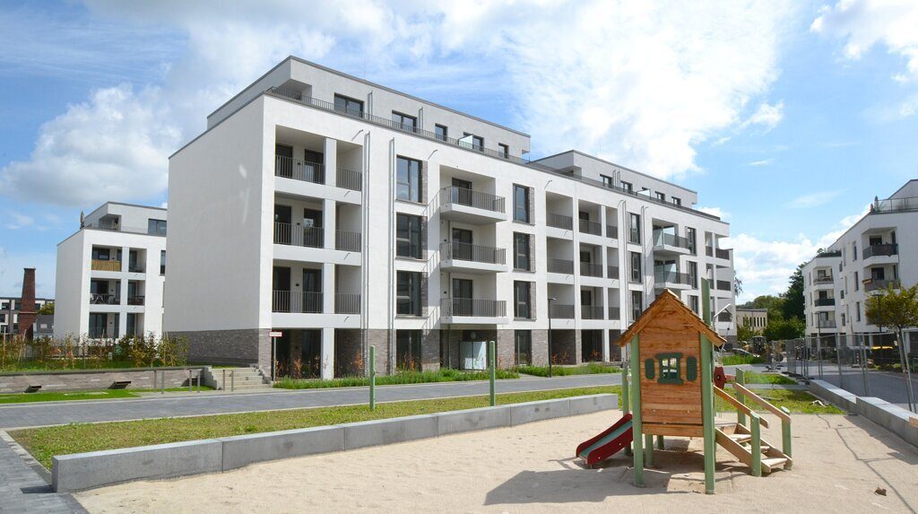 Immobilienangebot - Aachen - Wohnen - Neubau-3-Zimmerwohnung mit großem Balkon  in ruhiger, beliebter Lage von Aachen-Stadt