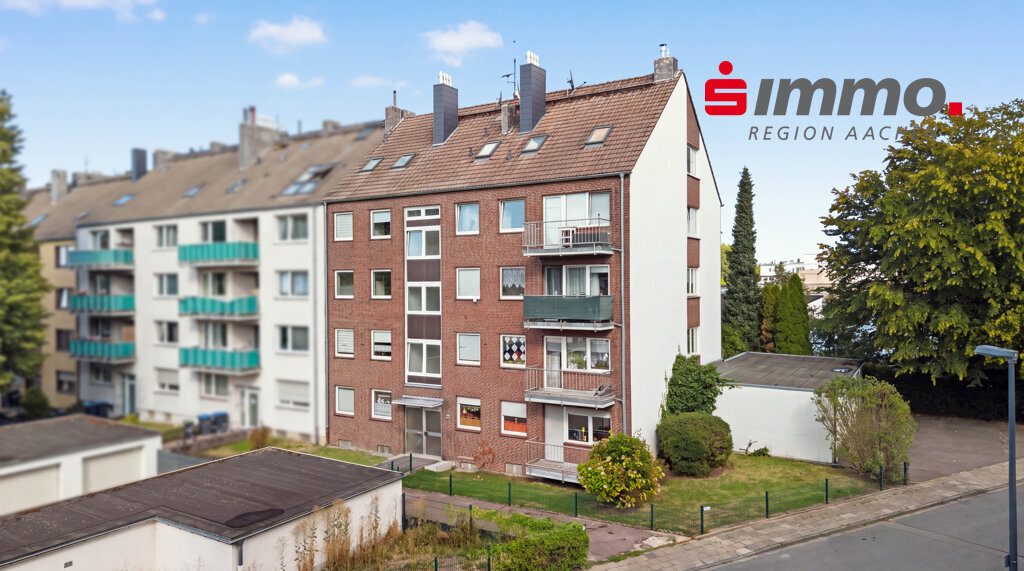 Immobilienangebot - Aachen - Renditehäuser - 10‑Familienhaus mit 8 Garagen in ruhiger Wohnlage. 3 Einheiten zur Übergabe bezugsfrei!