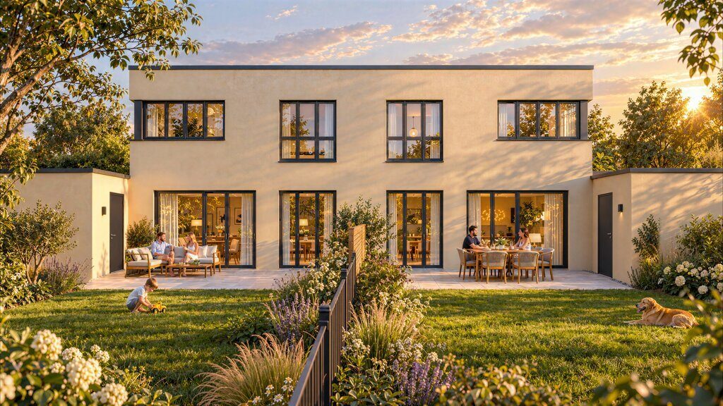 Immobilienangebot - Roetgen - Wohnen - Neubau-Doppelhaushälften: Ruhig & grün wohnen in zentraler Lage von Roetgen