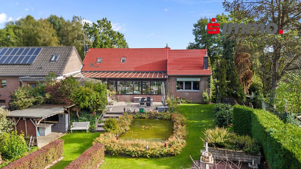 Immobilienangebot - Eynatten - Wohnen - Belgisches Lebensgefühl vor den Toren Aachens – großzügige Doppelhaushälfte mit weitläufigem Garten