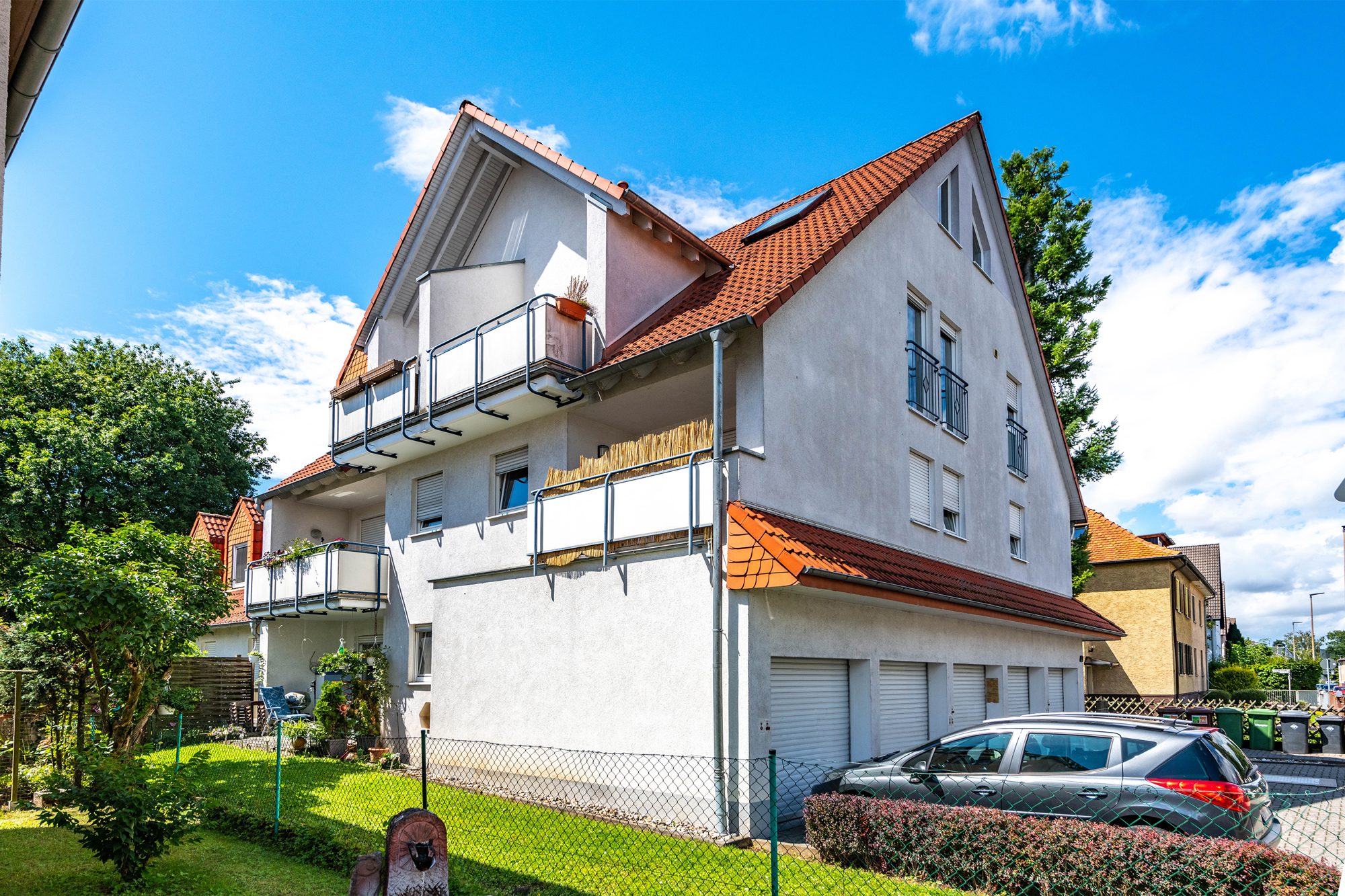 Immobilienangebot - Maintal - Alle - Maintal-Dörnigheim: Gemütliche 2,5 Zimmer-Dachgeschoss-Wohnung mit Süd-Balkon und Einbauküche