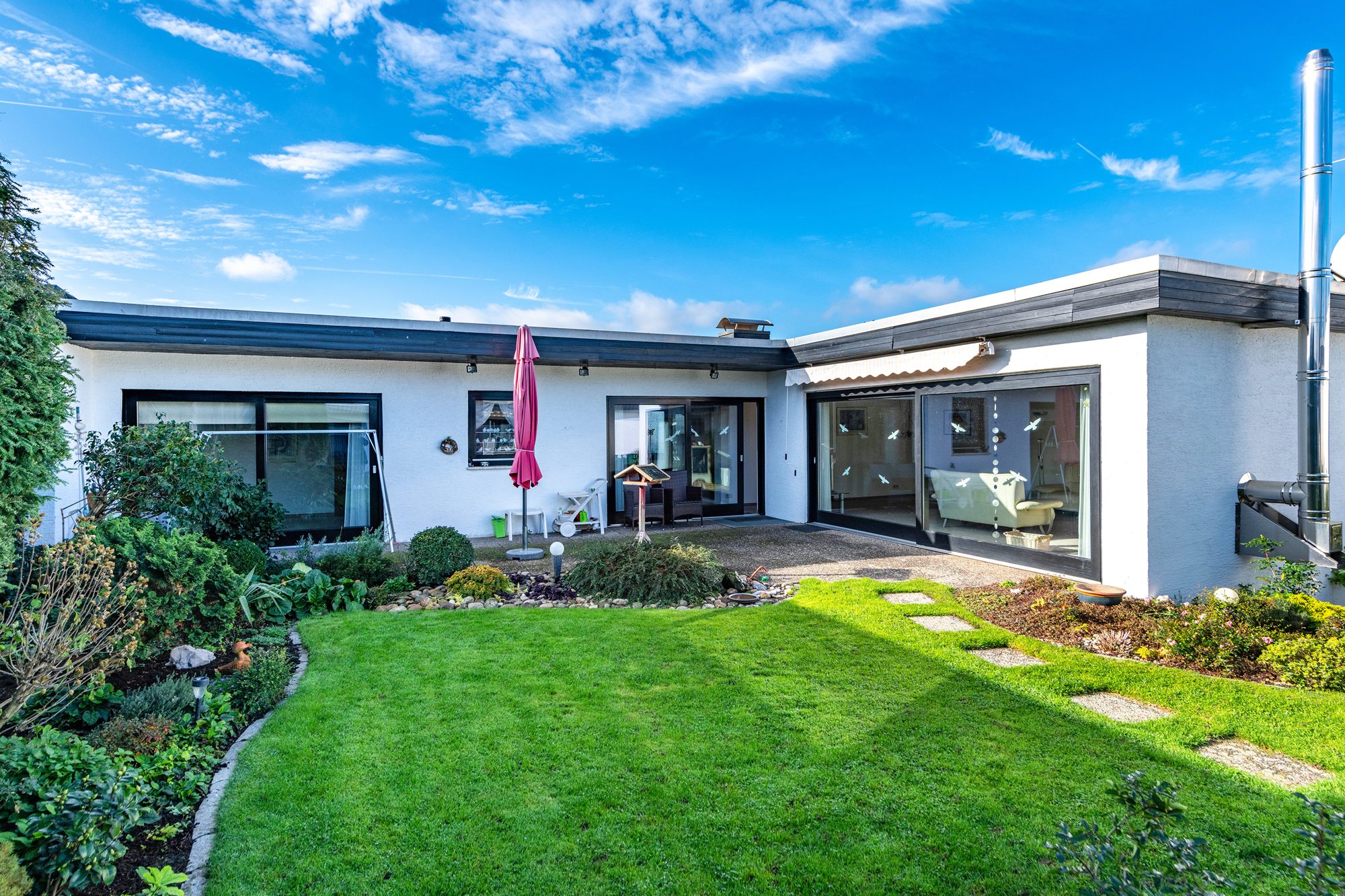 Immobilienangebot - Hanau / Mittelbuchen - Alle - Hanau-Mittelbuchen: Gepflegter und toll geschnittener Bungalow in ruhiger und beliebter Wohnlage
