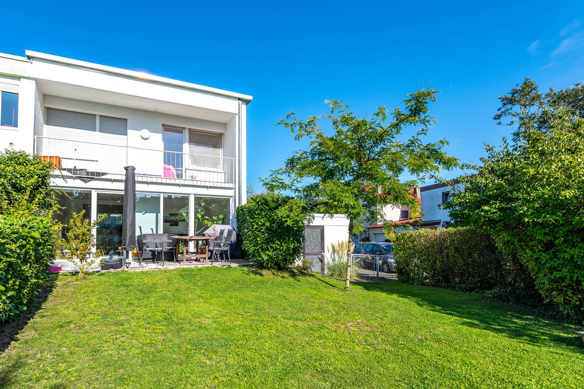 Immobilienangebot - Bruchköbel - Alle - Bruchköbel: Gemütliches Reihenendhaus mit herrlichem Süd-West Grundstück in begehrter Waldrandlage