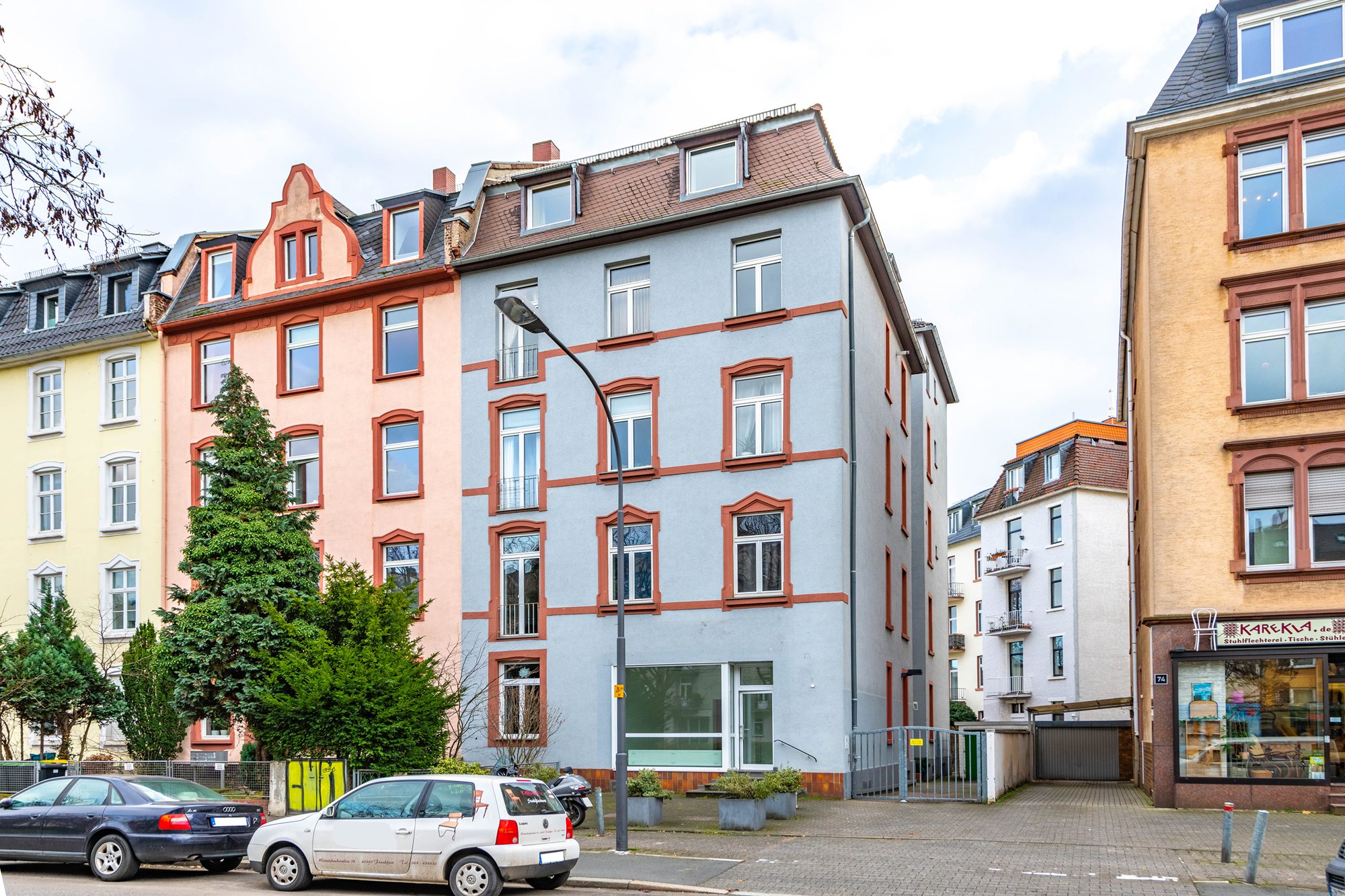 Immobilienangebot - Frankfurt am Main / Bornheim - Alle - Frankfurt-Bornheim: Attraktive und helle Bürofläche mit Schaufenster in begehrter und zentraler Lage