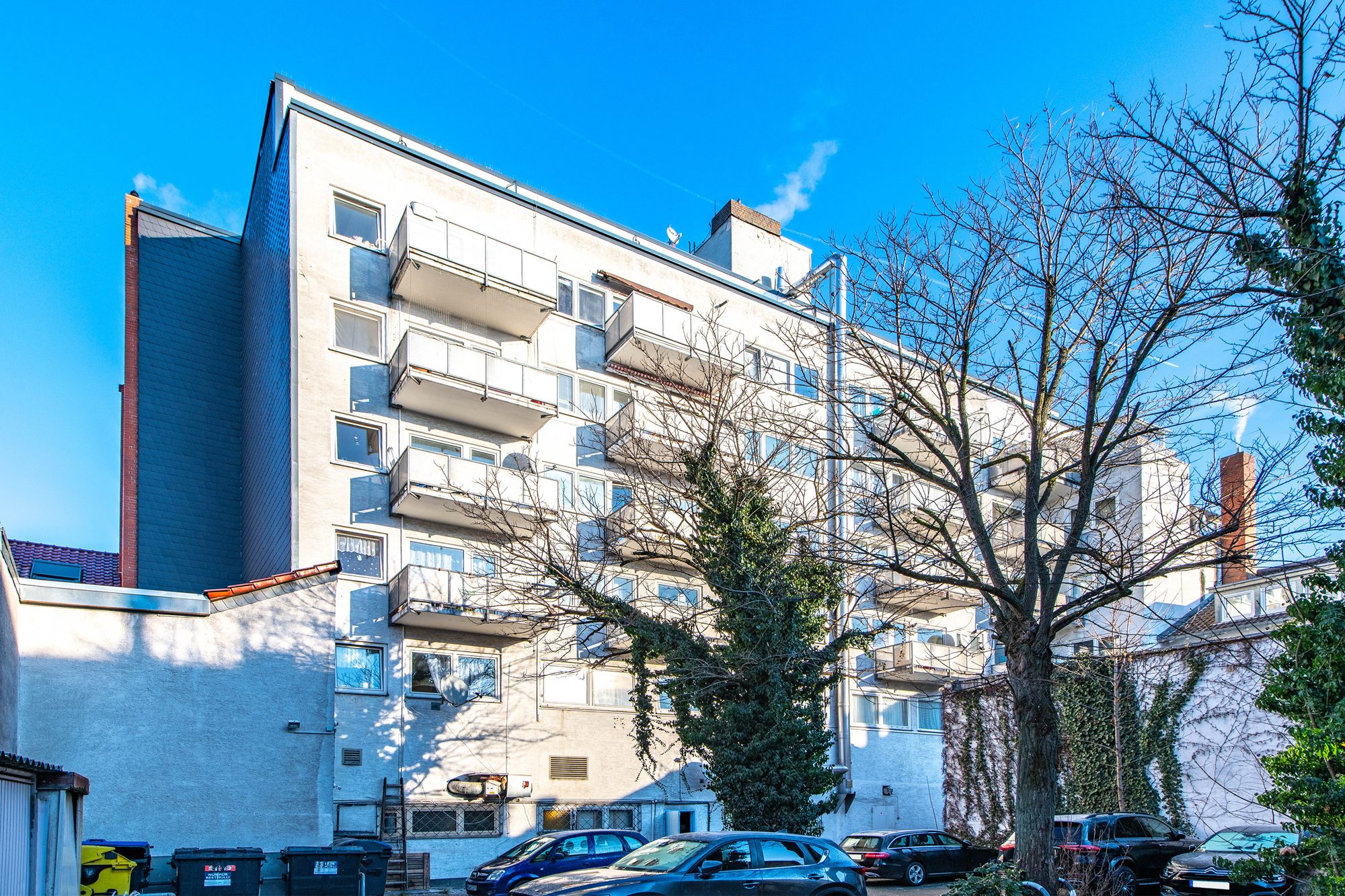 Immobilienangebot - Hanau - Alle - Hanau Innenstadt: "Kapitalanlage" - Vermietete 1 Zimmer-Wohnung mit Süd-Balkon in zentraler Lage