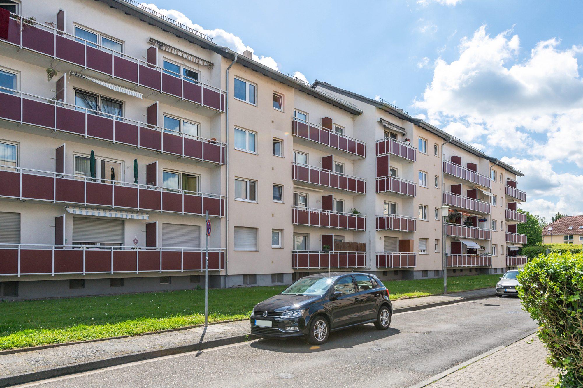 Immobilienangebot - Maintal - Alle - Maintal-Dörnigheim: Gepflegte, gut vermietbare 2 Zimmer-Wohnung mit Einbauküche & West-Balkon