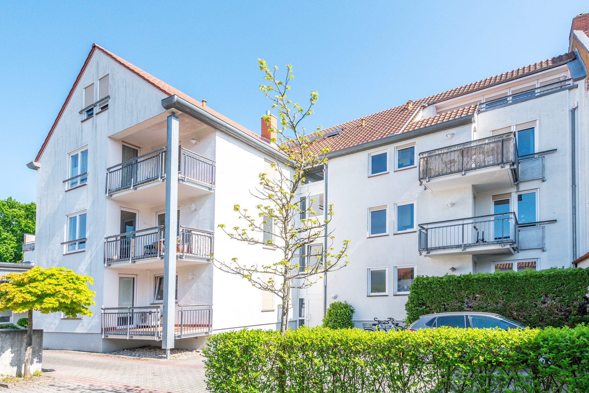 Immobilienangebot - Hanau / Kesselstadt - Alle - Hanau "Alt-Kesselstadt": Schöne 2-Zimmer-Wohnung mit Balkon & Einbauküche in begehrter Lage
