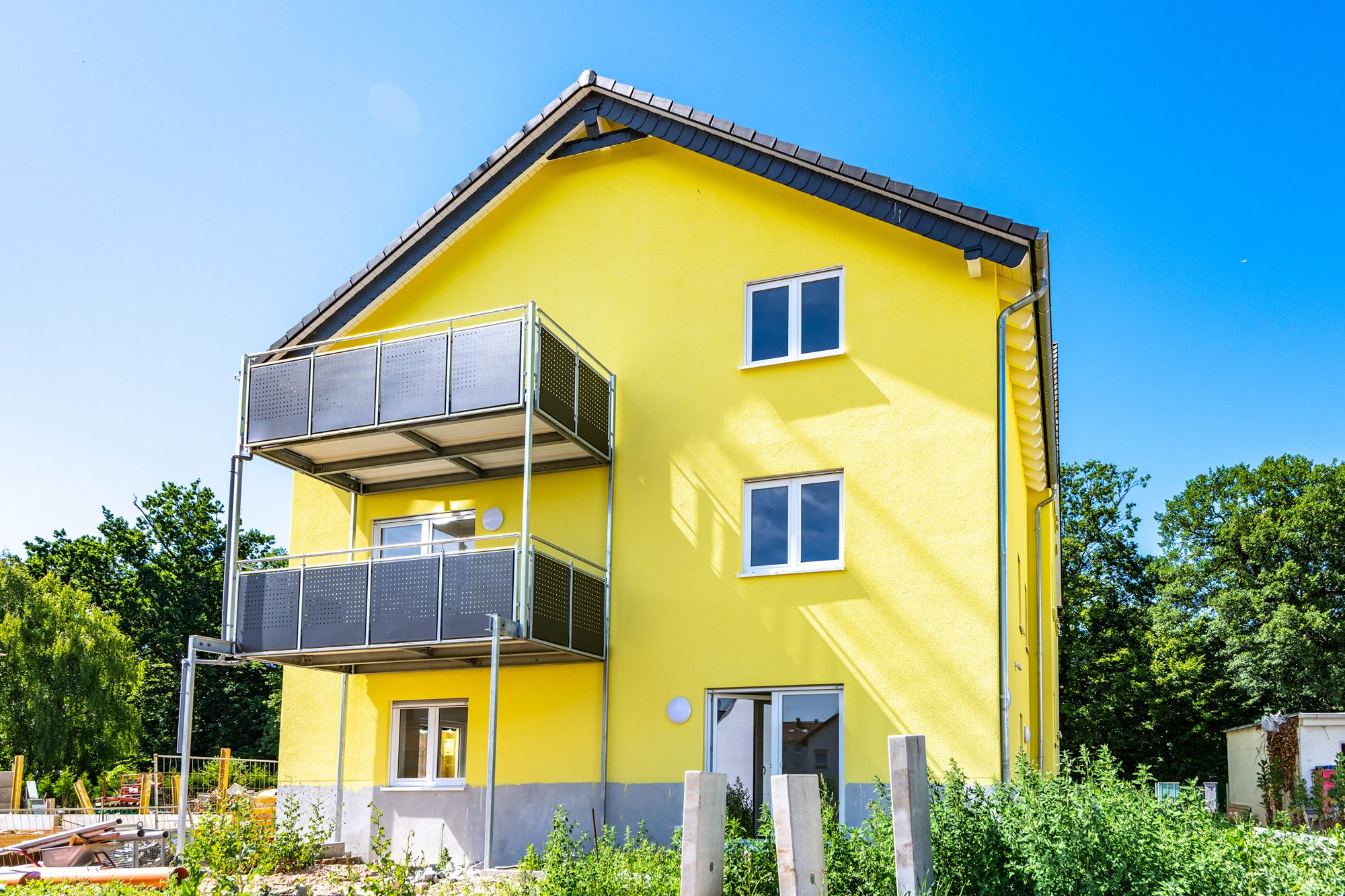 Immobilienangebot - Maintal / Bischofsheim - Alle - Maintal-Bischofsheim: Erstbezug - 2 Zimmer-Erdgeschoss-Wohnung mit Terrasse in Waldrandlage