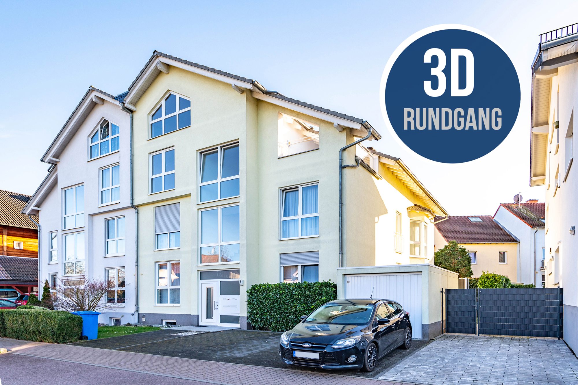Immobilienangebot - Mühlheim am Main - Alle - Mühlheim: Exklusive & großzügige 4 Zimmer-Maisonette-Wohnung mit Einbauküche in begehrter Mainlage