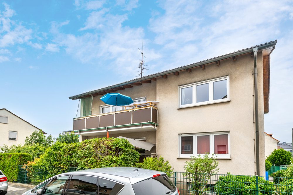 Immobilienangebot - Mühlheim am Main - Alle - Mühlheim:Schöne, lichtdurchflutete 3 Zimmer-Wohnung mit Süd-Balkon und eigenem Garten