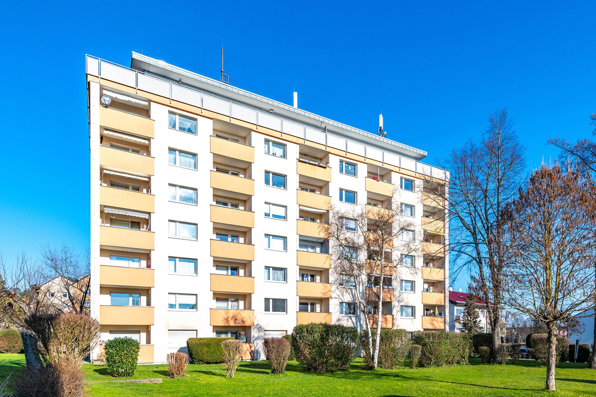 Immobilienangebot - Maintal / Hochstadt - Alle - Maintal-Hochstadt: Gemütliche 2-Zimmer-Wohnung mit West-Balkon in ruhiger und zentraler Wohnlage