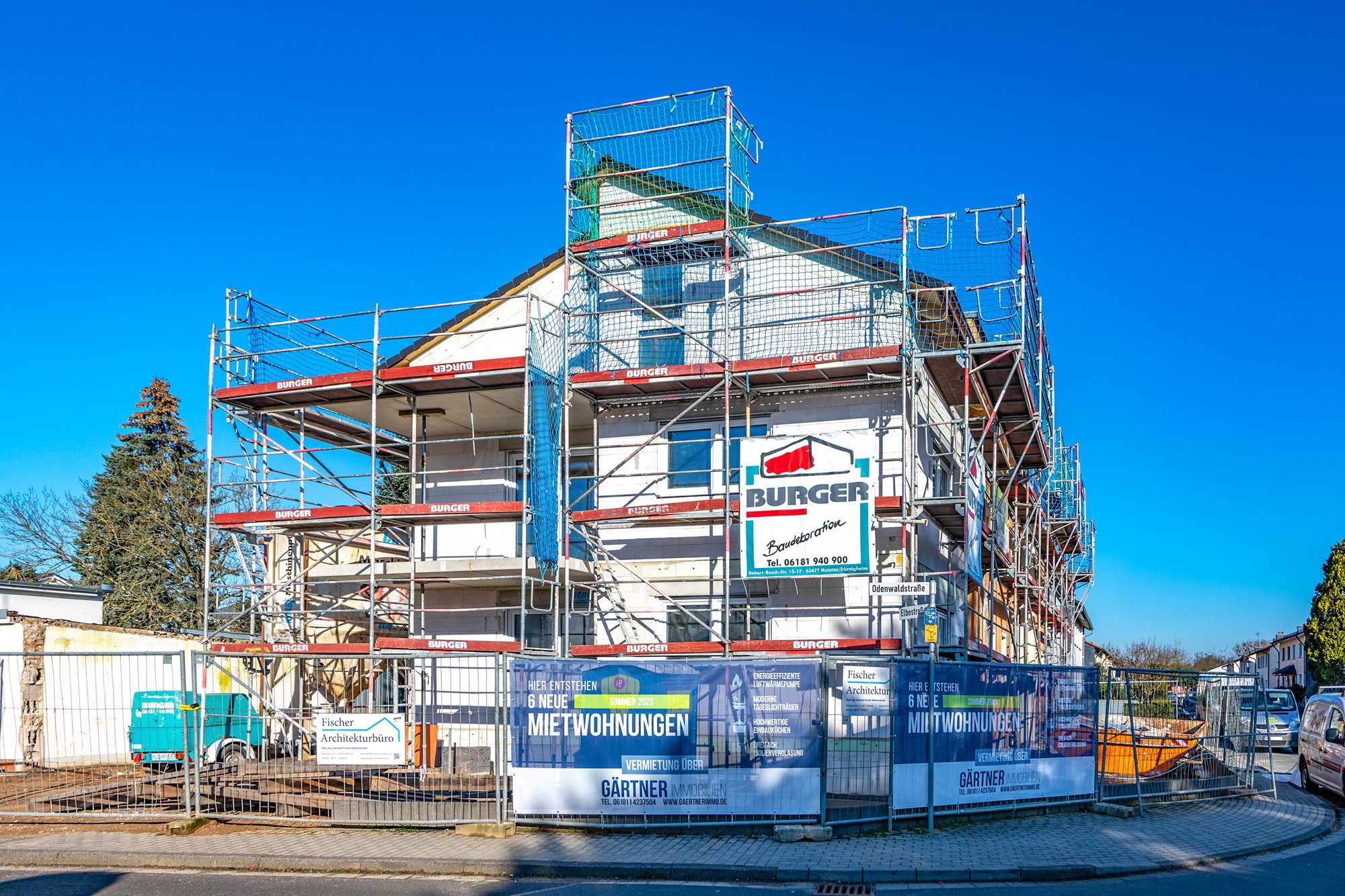 Immobilienangebot - Maintal / Dörnigheim - Alle - Maintal-Dörnigheim: "Erstbezug" Traumhafte 5-Zimmer-Wohnung mit Einbauküche und eigenem Gartenanteil