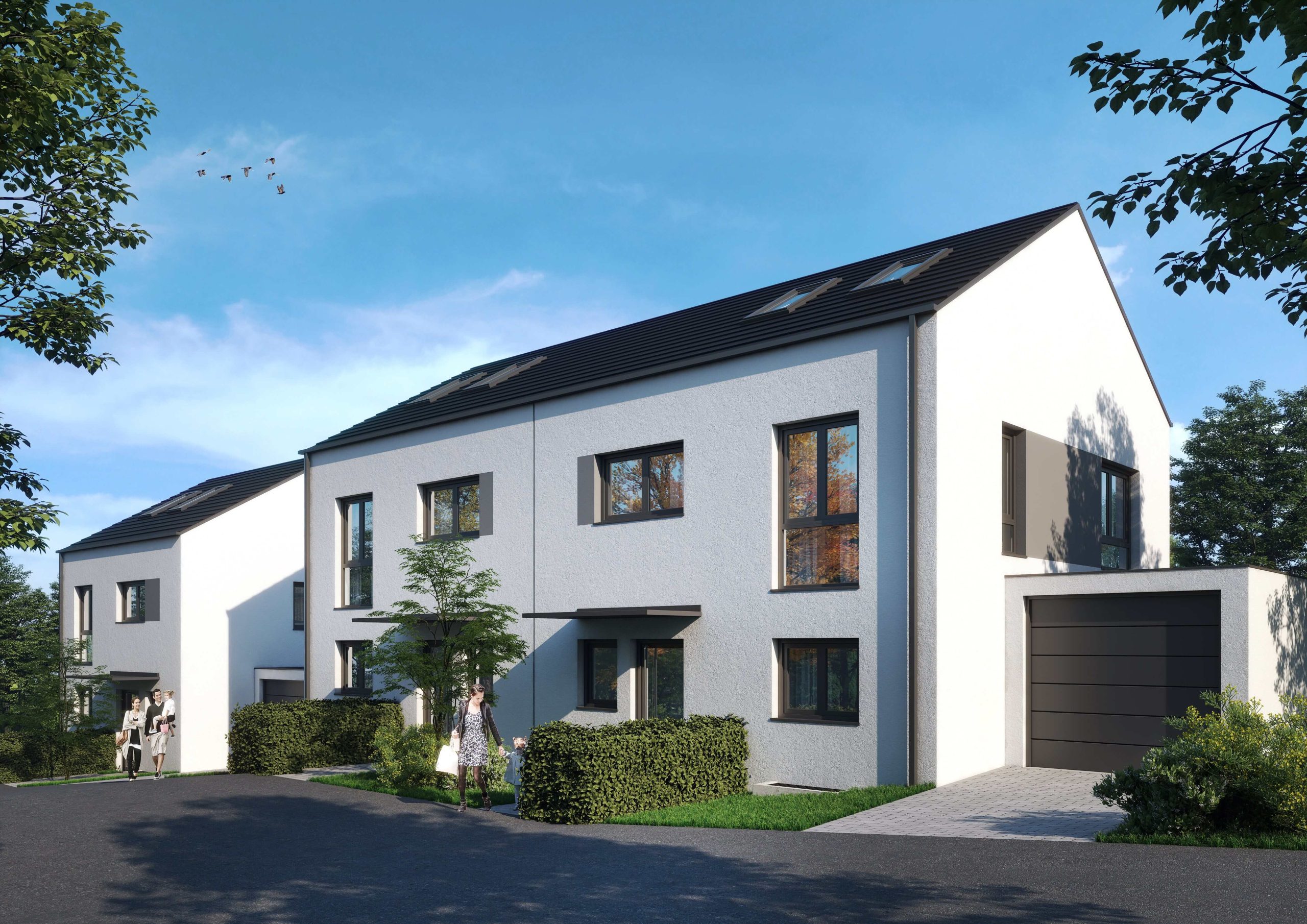 Neubauprojekt Am Pfarrhof 6 - Aussenansicht 03