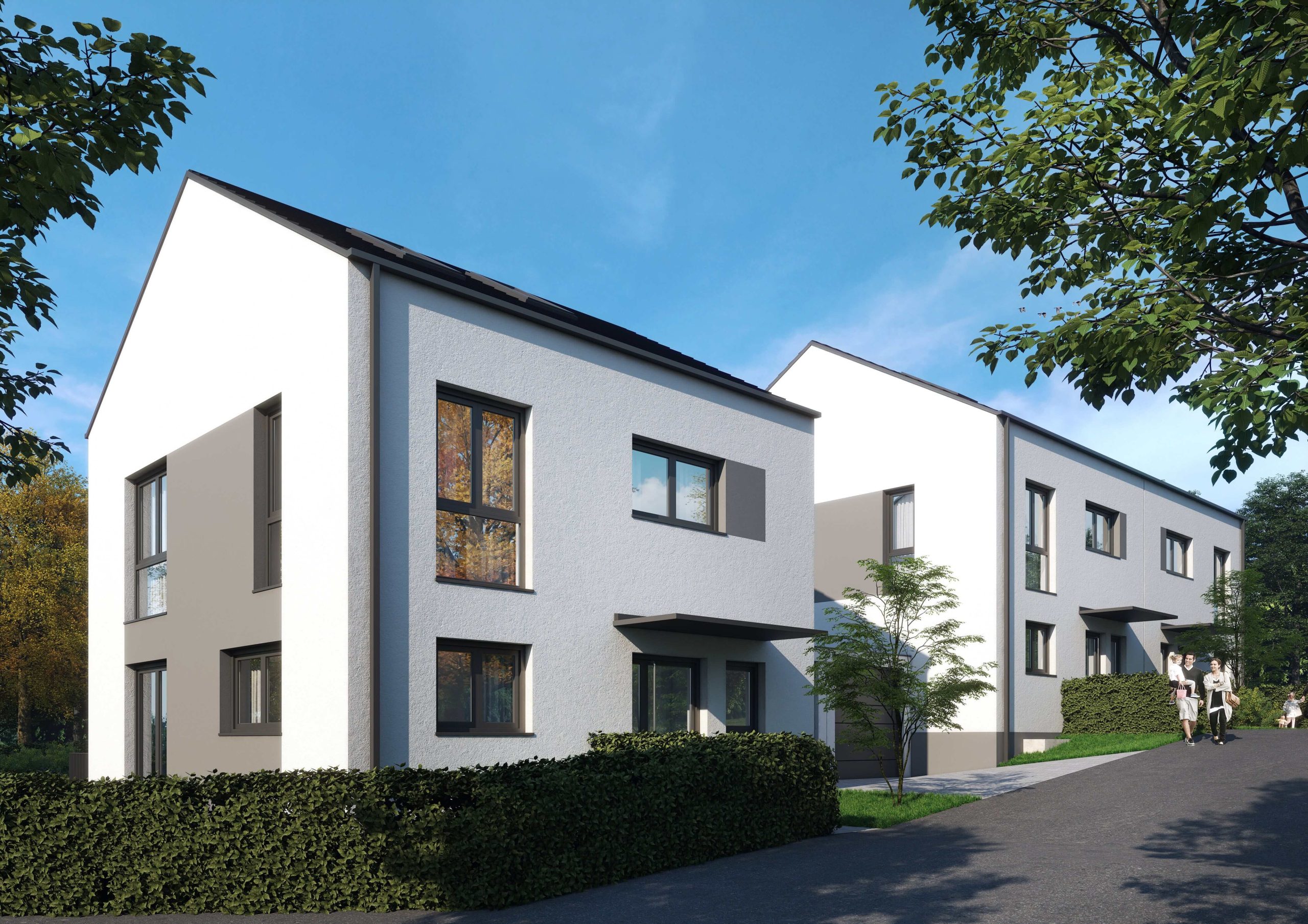 Neubauprojekt Am Pfarrhof 6 - Aussenansicht 04