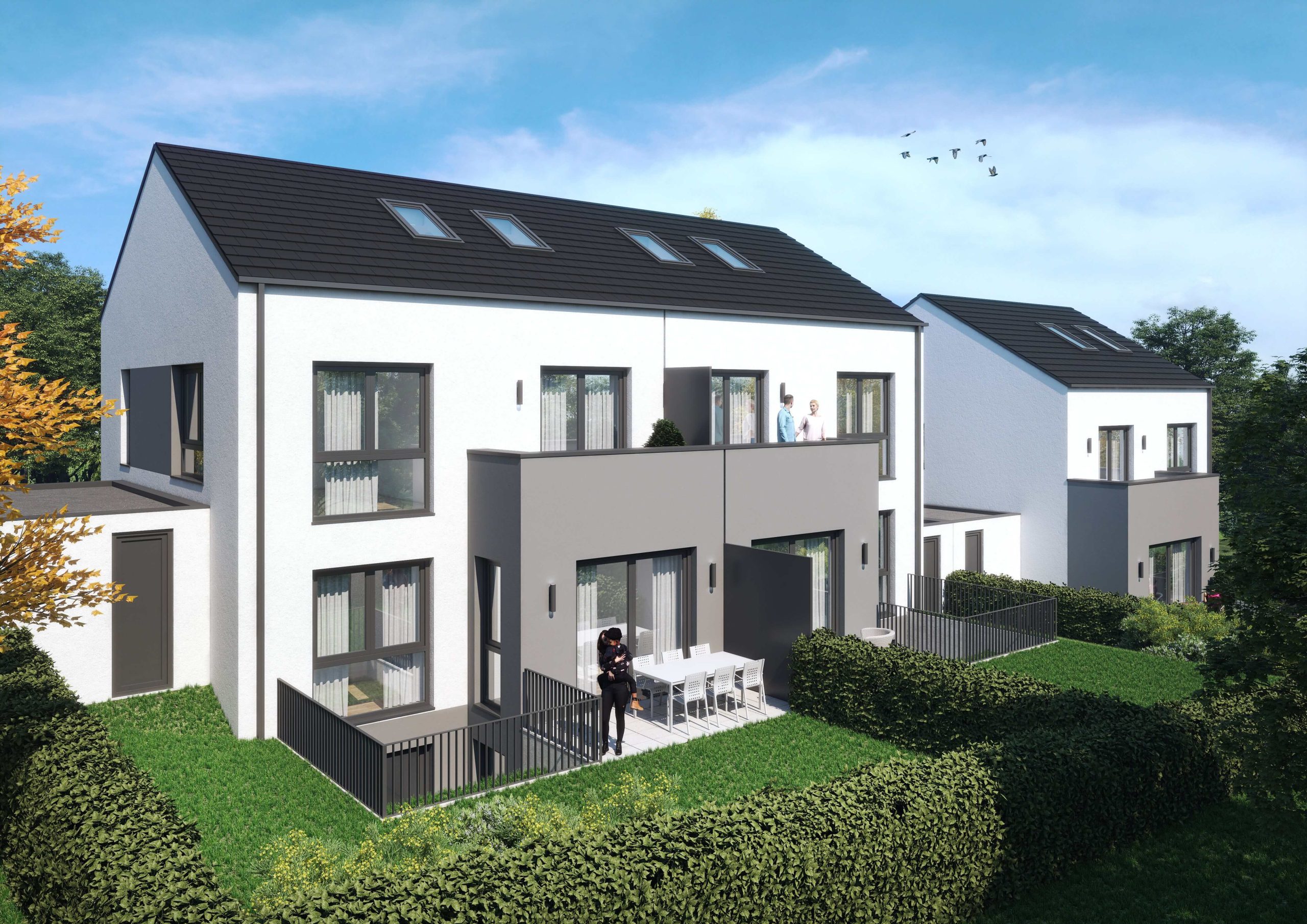Neubauprojekt Am Pfarrhof 6 - Aussenansicht 06