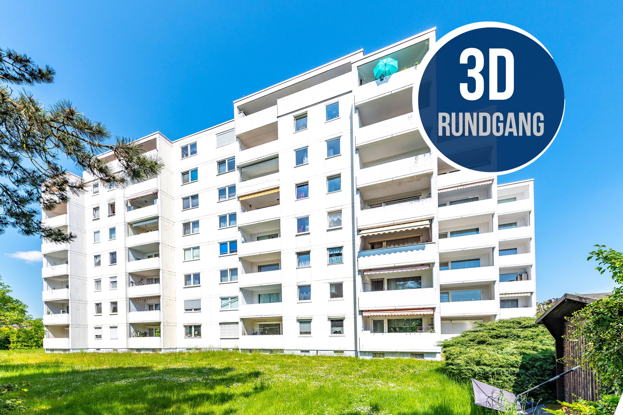 Immobilienangebot - Hanau / Kesselstadt - Alle - Hanau-Kesselstadt: Geräumige, helle 4 Zimmer-Wohnung mit Süd-Balkon in zentraler Lage