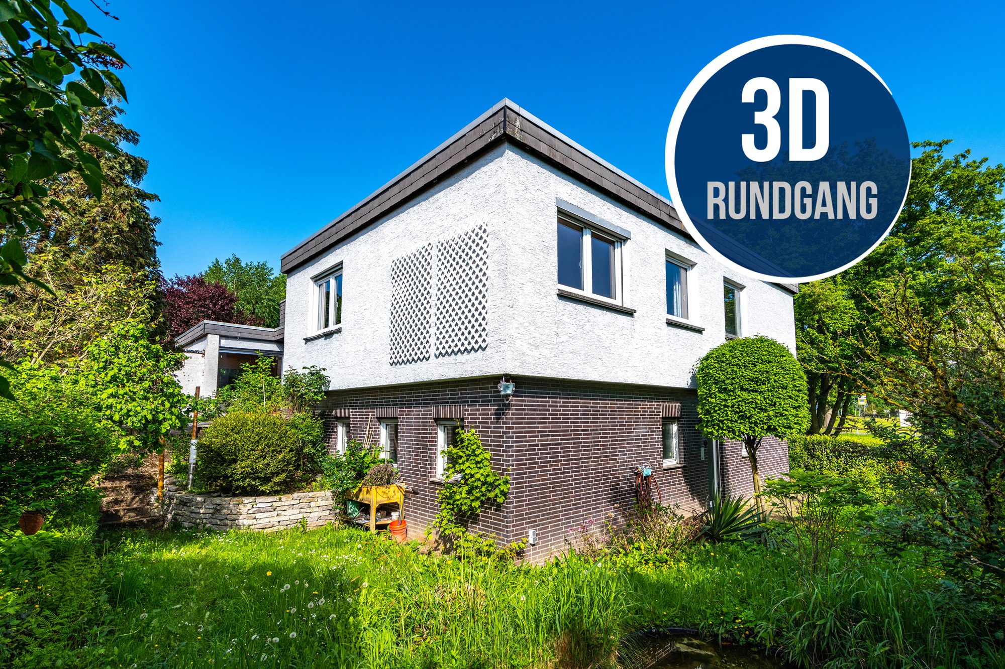 Immobilienangebot - Hanau / Kesselstadt - Alle - Hanau-Kesselstadt: Großzügiger Bungalow in Split-Level Bauweise in beliebter und zentraler Wohnlage
