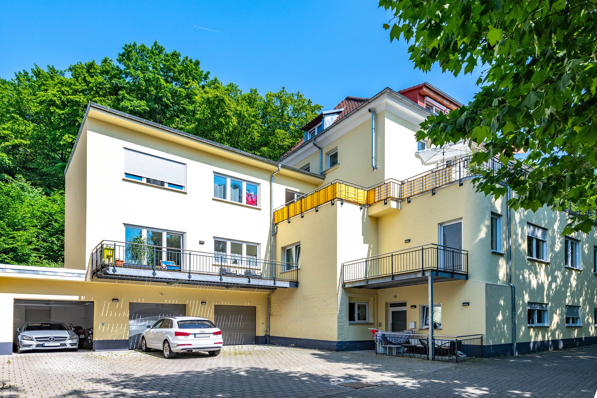Immobilienangebot - Bad Soden-Salmünster - Alle - Bad Soden-Salmünster: Großzügige 3 Zimmer-Erdgeschoss-Wohnung mit großem Balkon in ruhiger Wohnlage