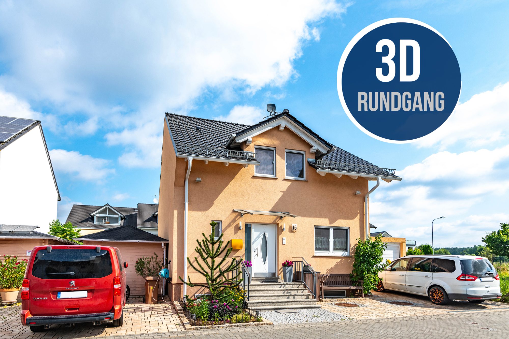 Immobilienangebot - Mühlheim am Main - Alle - Mühlheim-Lämmerspiel: Familientraum mit bezauberndem Garten und Pool in top Feldrandlage