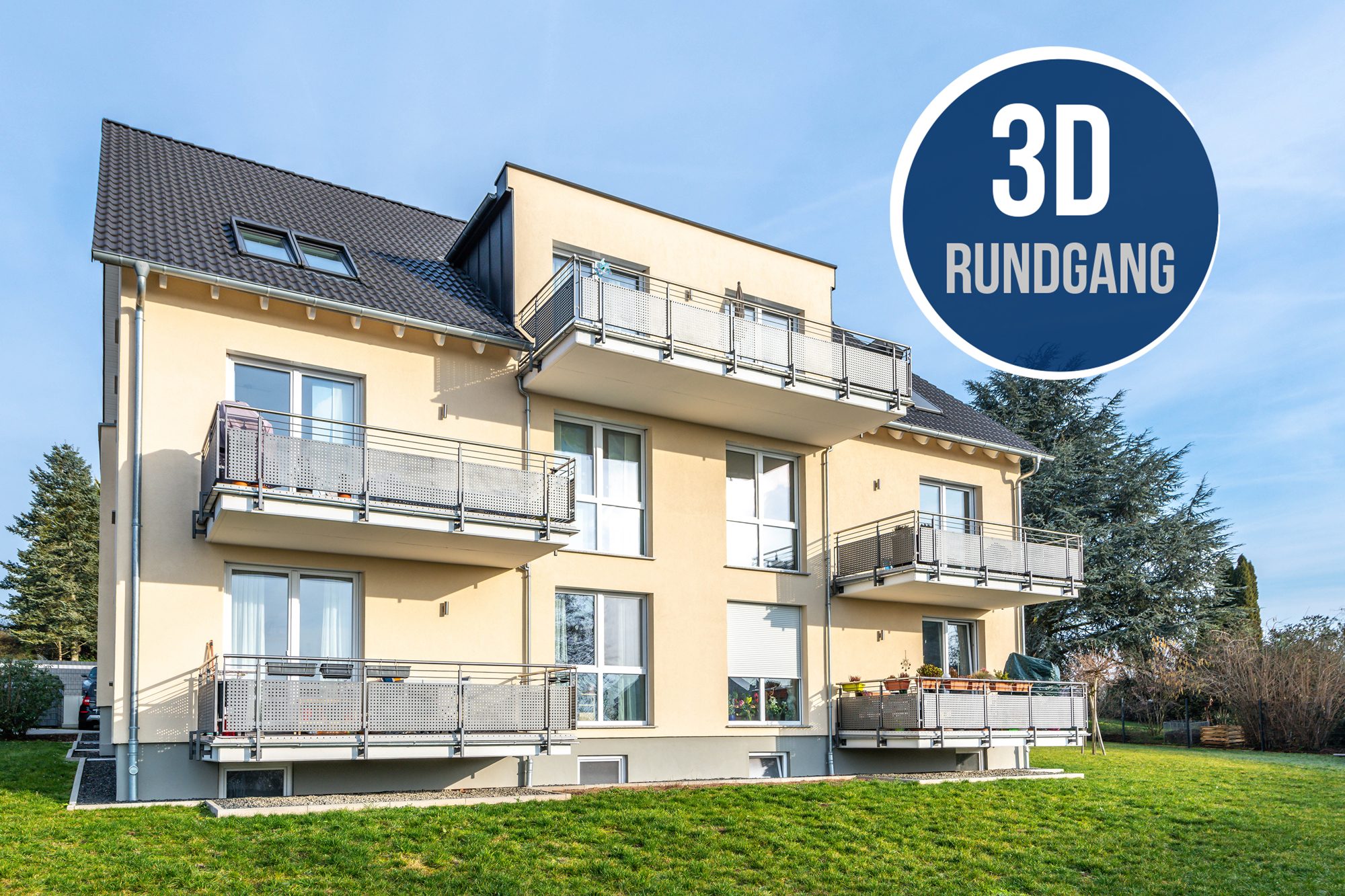 Immobilienangebot - Bruchköbel - Alle - Bruchköbel: Exklusive, neuwertige 5 Zimmer-Dachgeschoss-Wohnung mit Einbauküche & großem Balkon