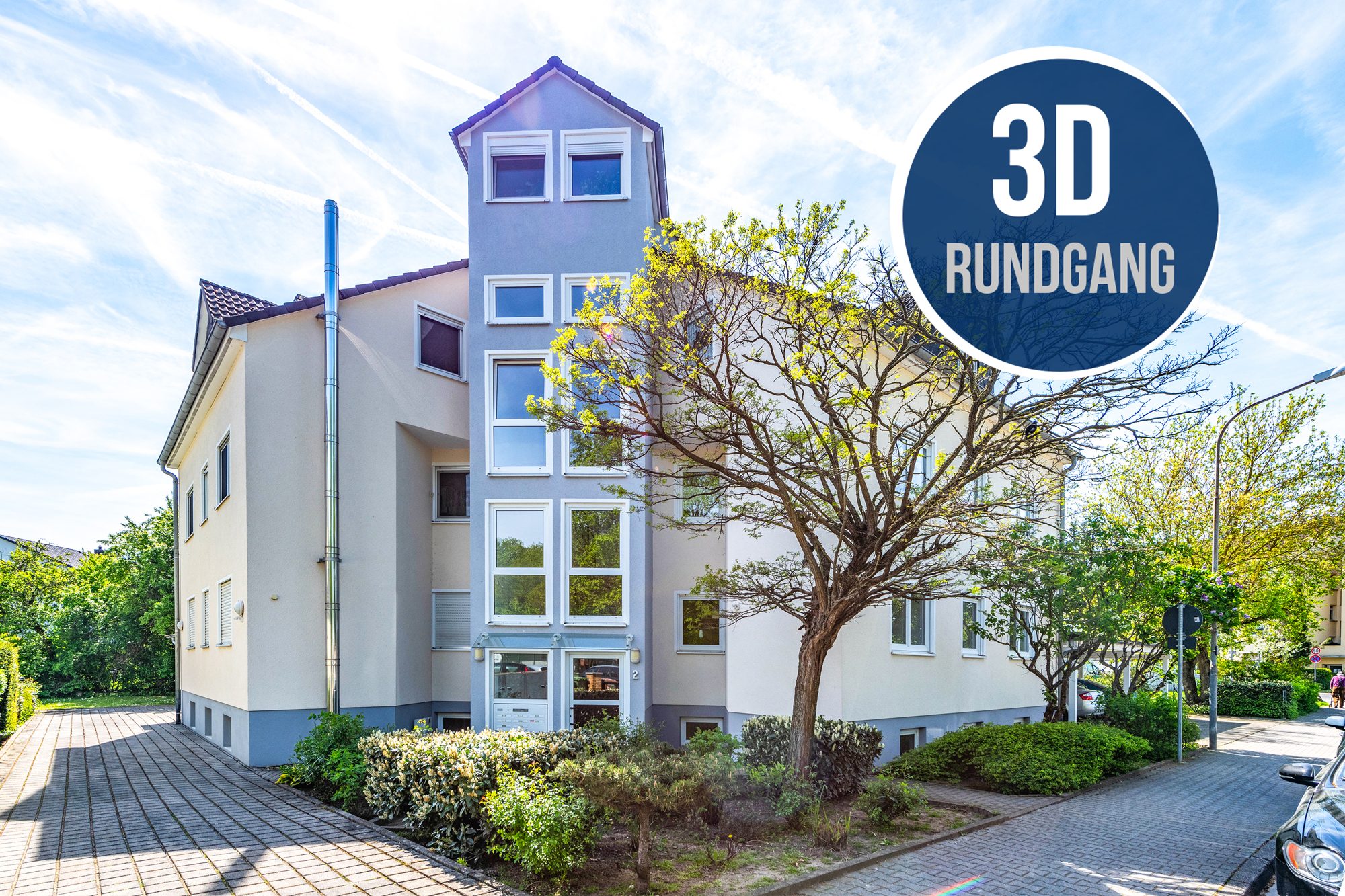 Immobilienangebot - Maintal / Dörnigheim - Alle - Maintal-Dörnigheim: Wunderschöne 3-Zimmer-Wohnung mit separatem 1-Zimmer-Apartment im Untergeschoss