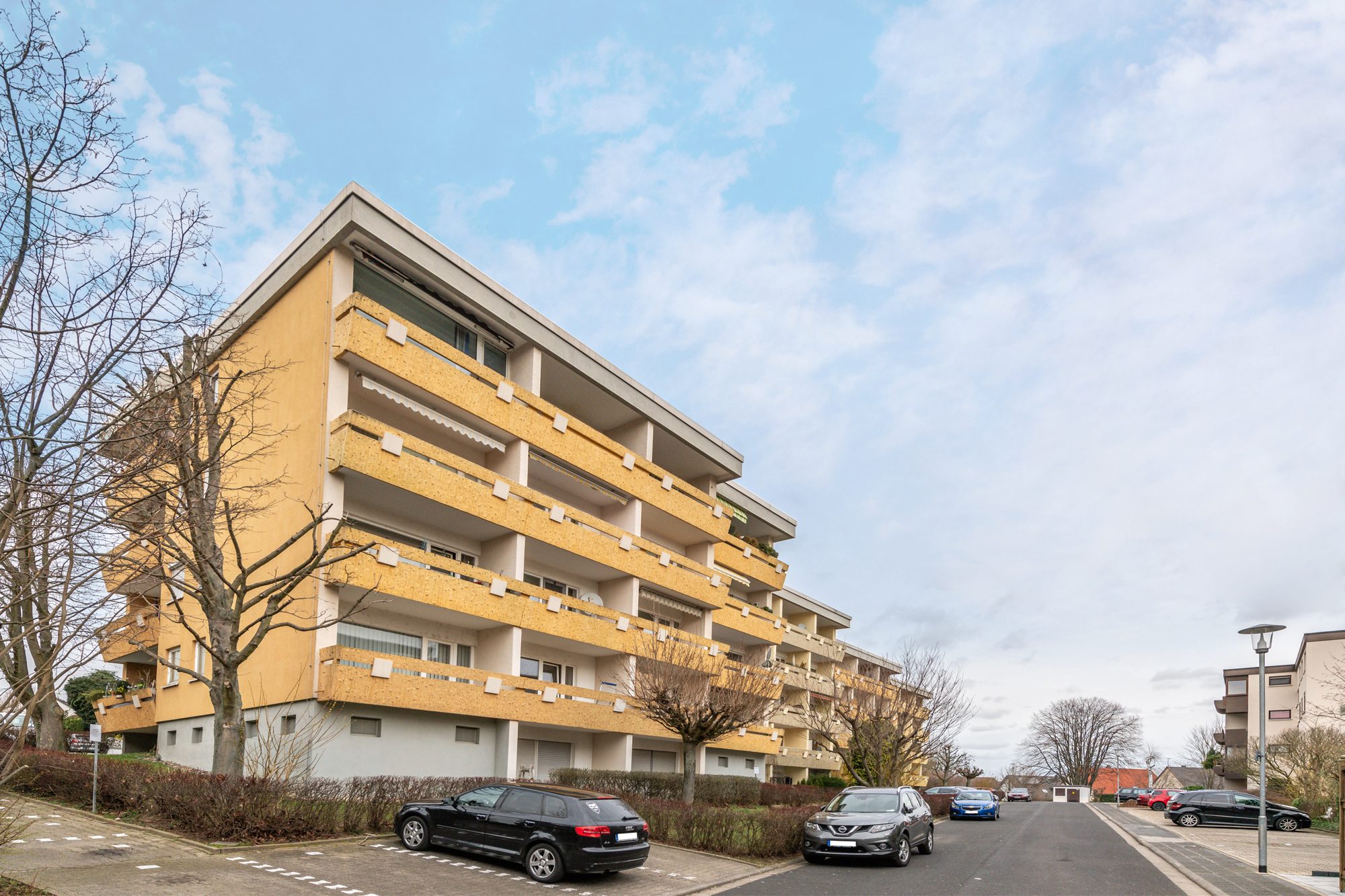 Immobilienangebot - Maintal / Wachenbuchen - Alle - Maintal-Wachenbuchen: Gemütliche und helle 1 Zimmer-Wohnung mit Einbauküche, in ruhiger Feldrandlage
